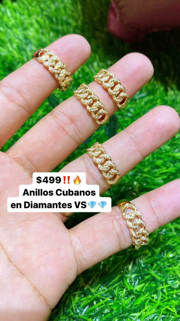 *NEW* 14K 💎 Diamond Cuban Ring JTJ™ - Javierthejeweler