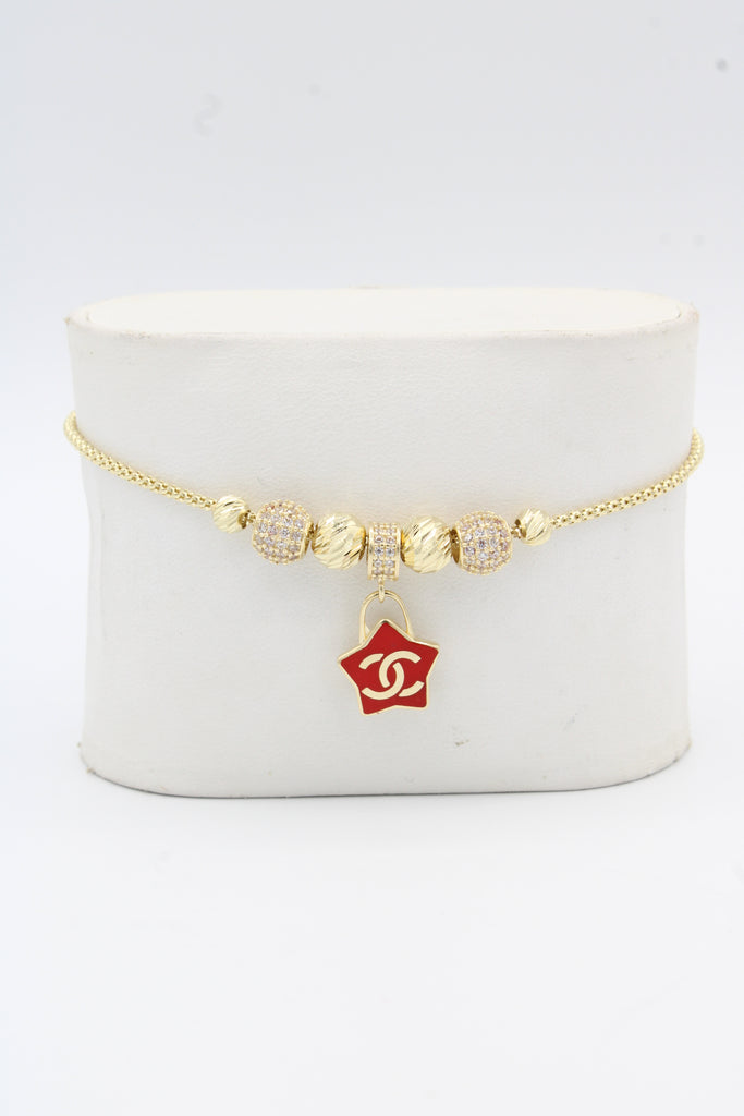 *NEW* 14K Charms Bracelet (Red) JTJ™ - Javierthejeweler