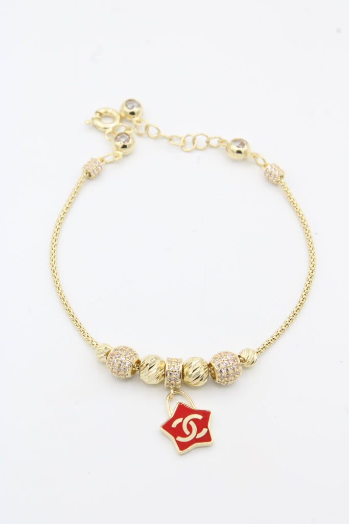 *NEW* 14K Charms Bracelet (Red) JTJ™ - Javierthejeweler