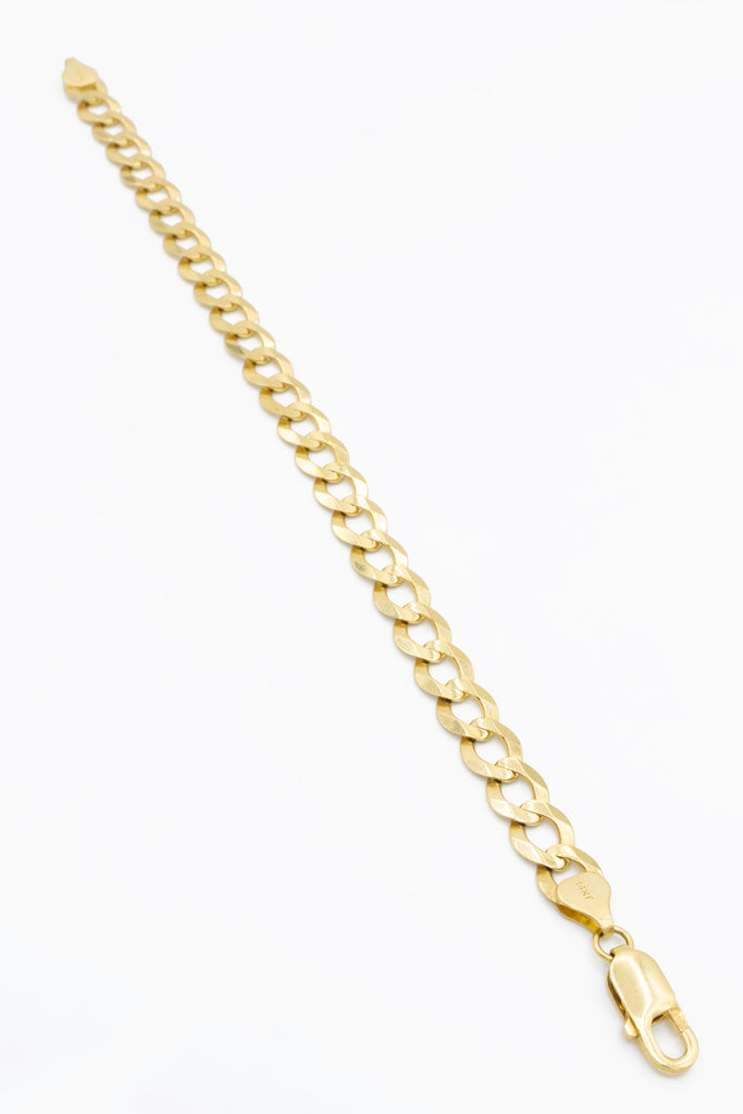 *NEW* 14K Men’s Solid Cuban Curb Bracelet (8 MM) JTJ™ - Javierthejeweler