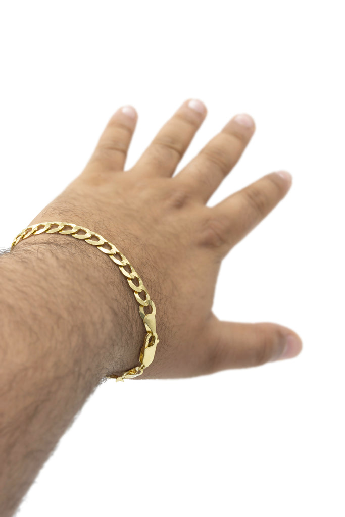 *NEW* 14K Men’s Solid Cuban Curb Bracelet (8.3 MM) JTJ™ - Javierthejeweler