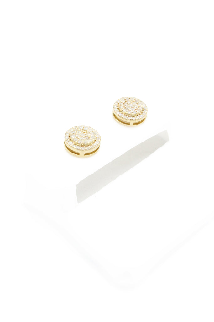 *NEW* 14K 💎💎 (VVS) Round Diamonds Earrings JTJ™ - Javierthejeweler