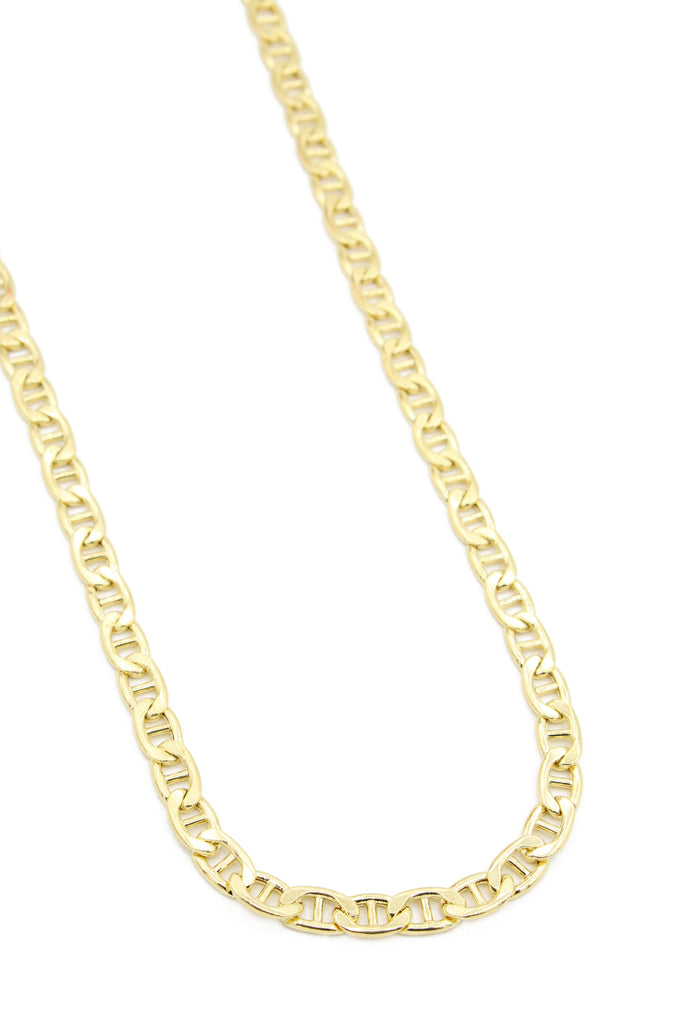 *NEW* 14K Hollow Mariner Chain (6 mm - 24 in) JTJ™ - Javierthejeweler