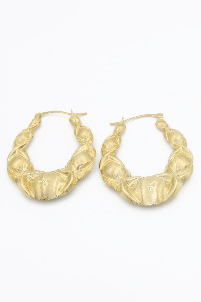 *NEW* 14k Hoop Earrings (1.7” Inches) JTJ™ - Javierthejeweler