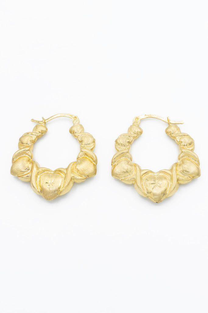 *NEW* 14k Hoop Earrings (1.2" Inches) - JTJ™ - Javierthejeweler