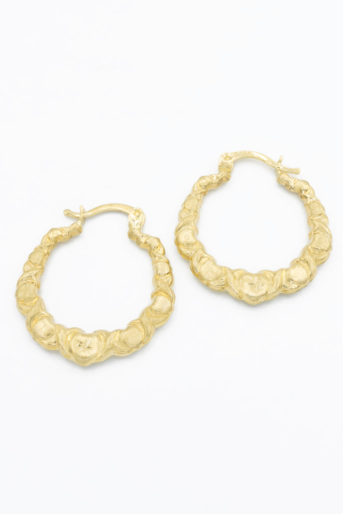 *NEW* 14k Hoop Earrings (1" Inches) - JTJ™ - Javierthejeweler