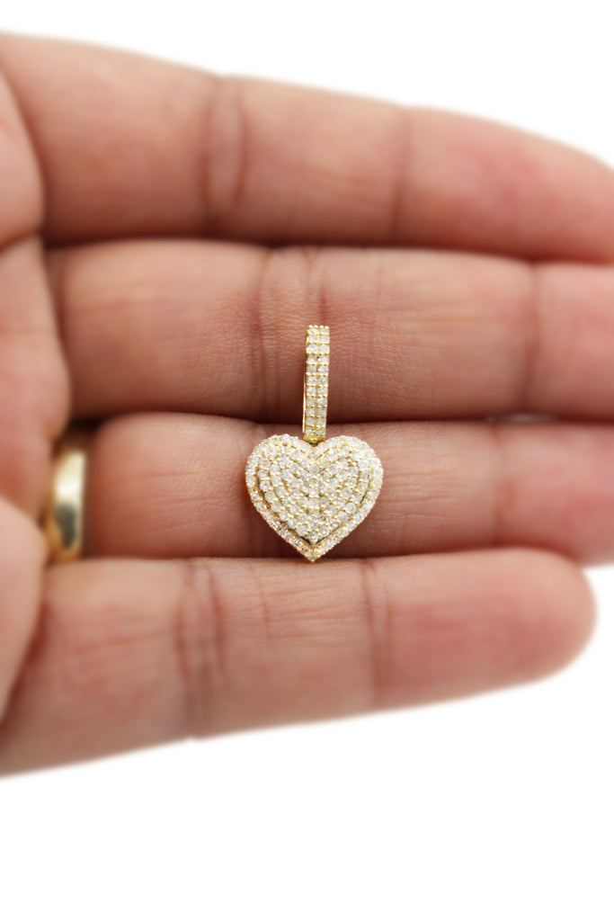 *NEW* 14K Diamond Heart Pendant JTJ™ - Javierthejeweler