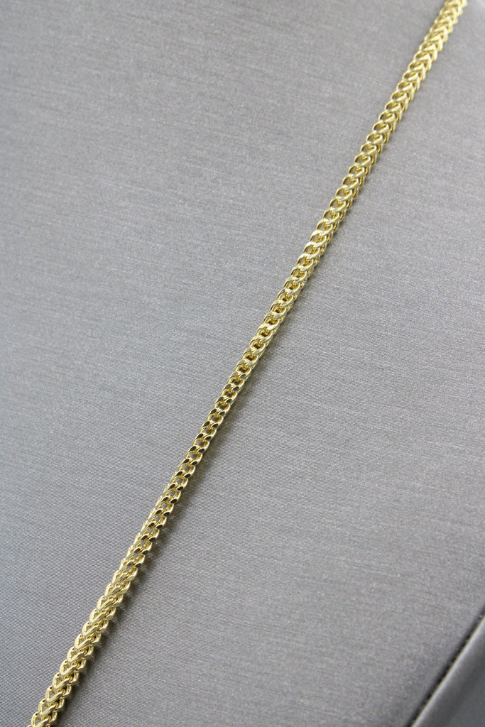 *NEW* 14K Hollow Franco Chain (22” inches) JTJ™ - Javierthejeweler