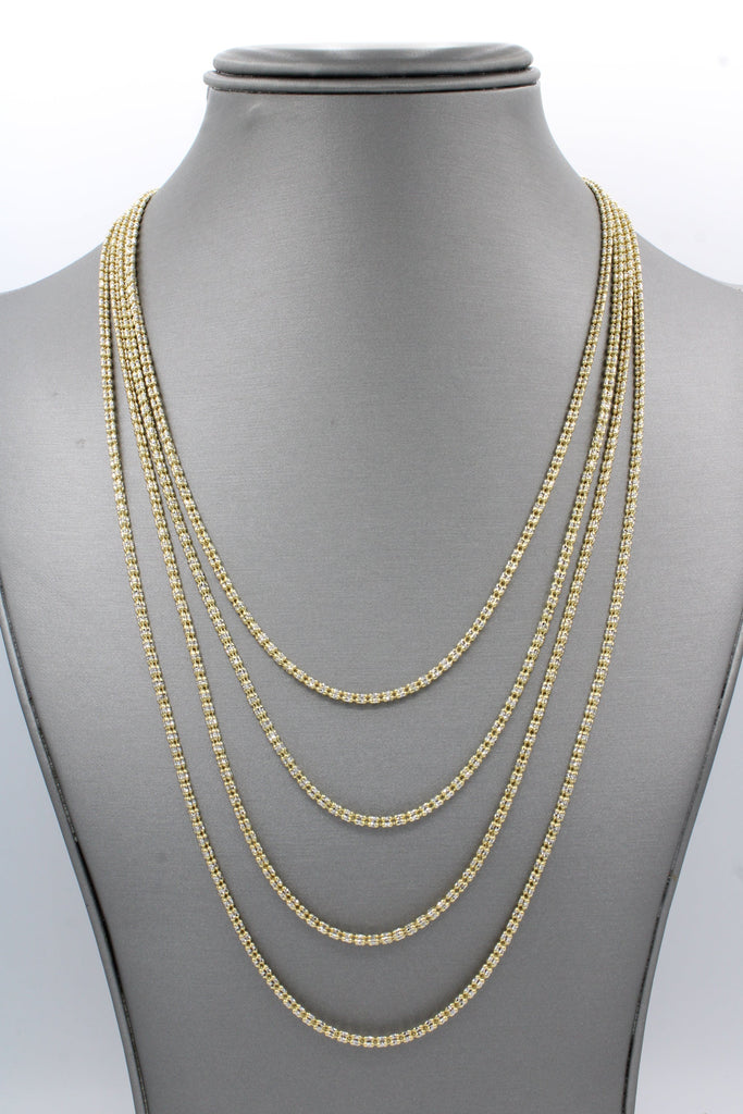 *NEW* 14K Moon Ice Chain (24” Inches // 2.5 MM) JTJ™ - Javierthejeweler