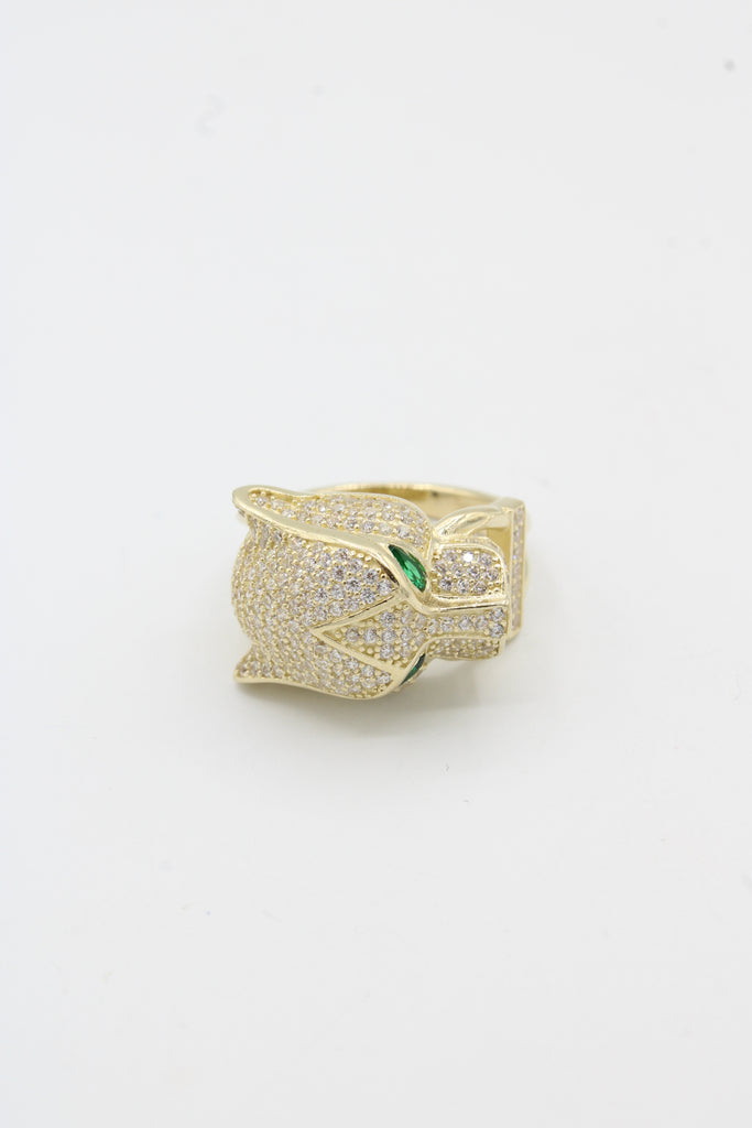 *NEW* 14K Cz (Green) Panther Ring JTJ™ - - Javierthejeweler