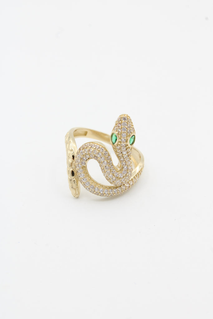 *NEW* 14K Snake Ring Cz JTJ™ - Javierthejeweler