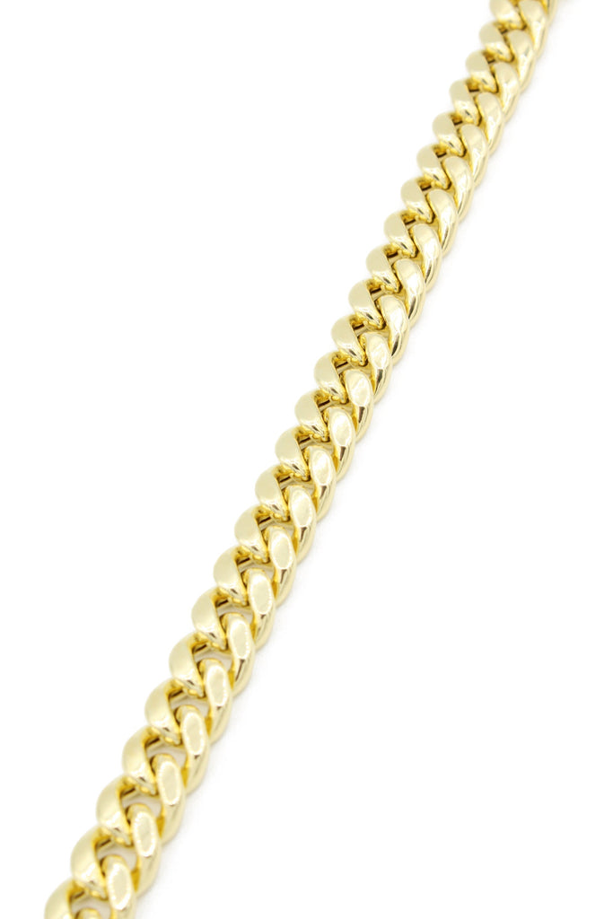 *NEW* 14K Miami Hollow Cuban Bracelet (9.5 mm) JTJ™- - Javierthejeweler