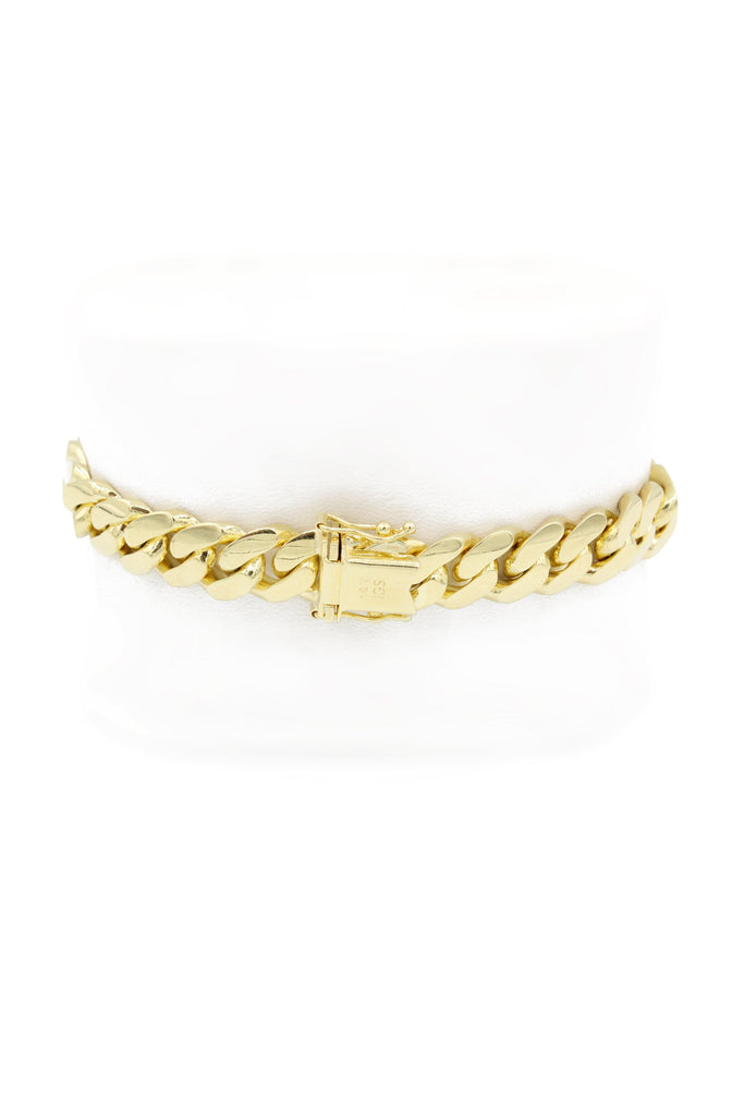 *NEW* 14K Miami SOLID Cuban Bracelet (9.5 MM) JTJ™ - Javierthejeweler