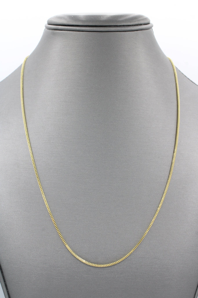 *NEW* 14K Hollow Franco Chain (24" inches) JTJ™ - Javierthejeweler