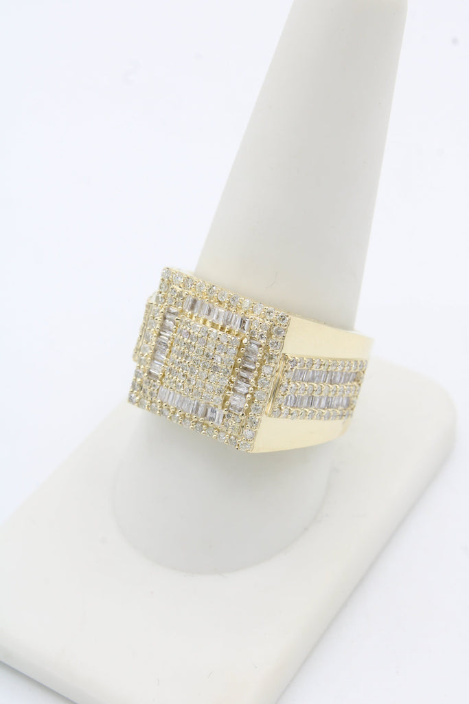 *NEW* 14K Men’s Square Diamond VVS 💎 Ring 🔥 JTJ™ - Javierthejeweler
