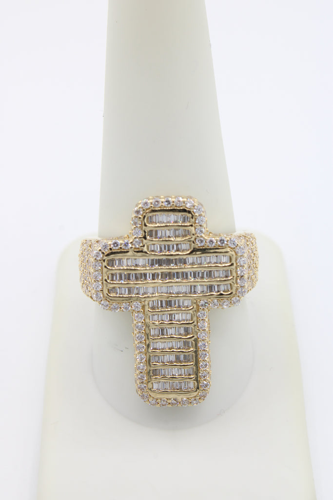 *NEW* 14K Cz Jesus Cross Ring JTJ™ - Javierthejeweler