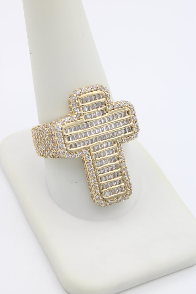 *NEW* 14K Cz Jesus Cross Ring JTJ™ - Javierthejeweler