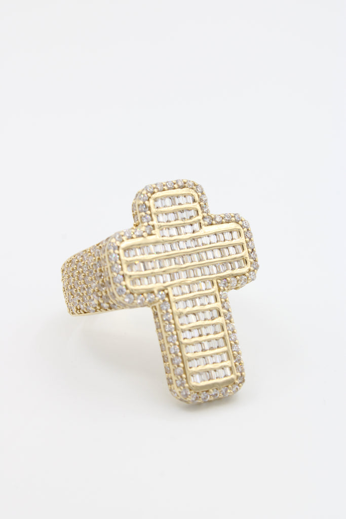*NEW* 14K Cz Jesus Cross Ring JTJ™ - Javierthejeweler