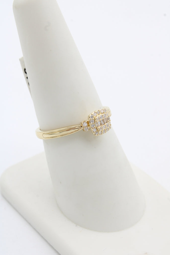 *NEW* 14K Engagement Square Diamond 💎 Ring JTJ™ - Javierthejeweler