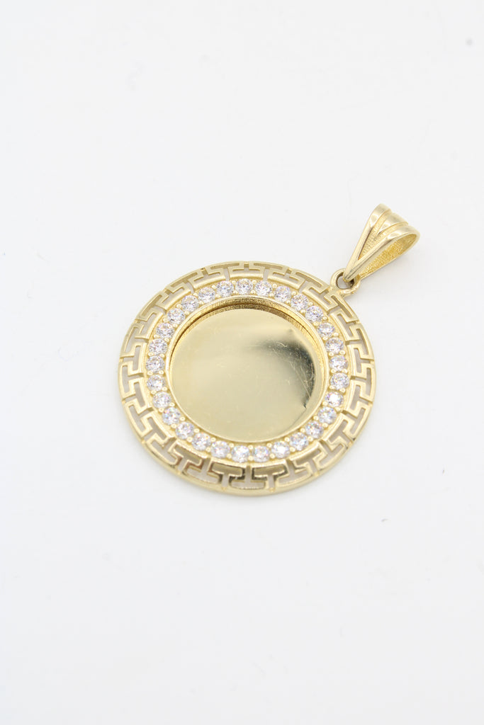 *NEW* 14K Round Picture Pendant (SMALL) JTJ™ - Javierthejeweler