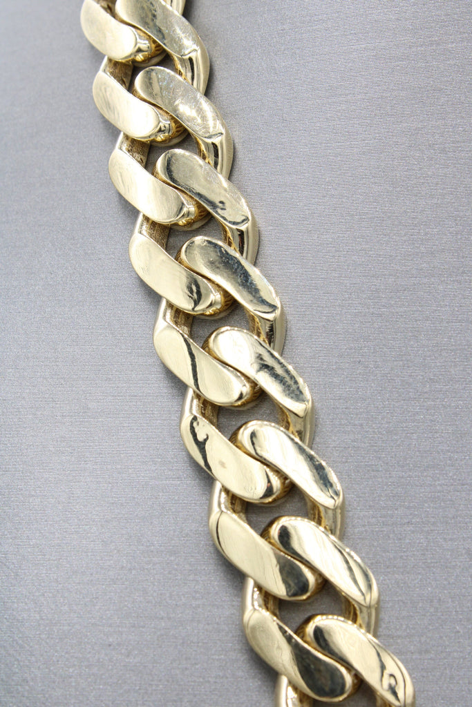 *NEW* 14K Hollow 🇮🇹 ITTALLO Chain (13mm - 24” inches) JTJ™- - Javierthejeweler