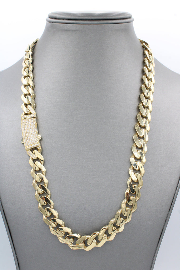 *NEW* 14K Hollow 🇮🇹 ITTALLO Chain (15mm - 22” inches) JTJ™- - Javierthejeweler