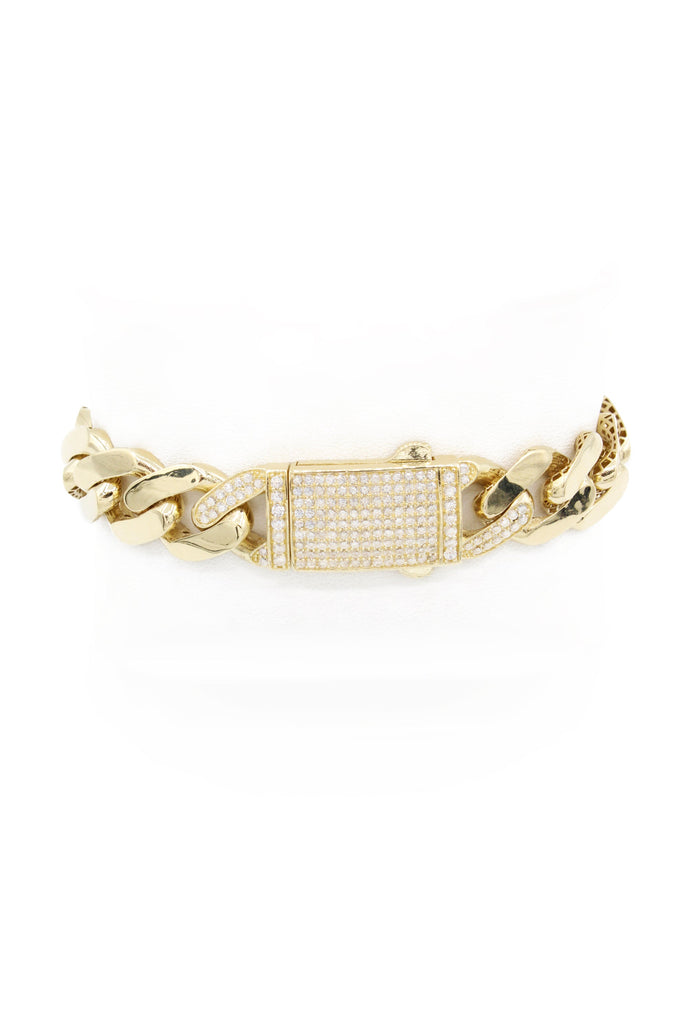 *NEW* 14K Hollow 🇮🇹 ITTALLO Bracelet (13 MM) JTJ™ - Javierthejeweler
