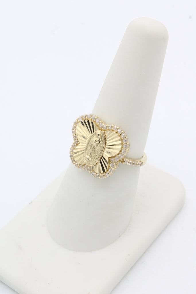 *NEW* 14K Virgen Guadalupe Fancy Ring JTJ™ - Javierthejeweler