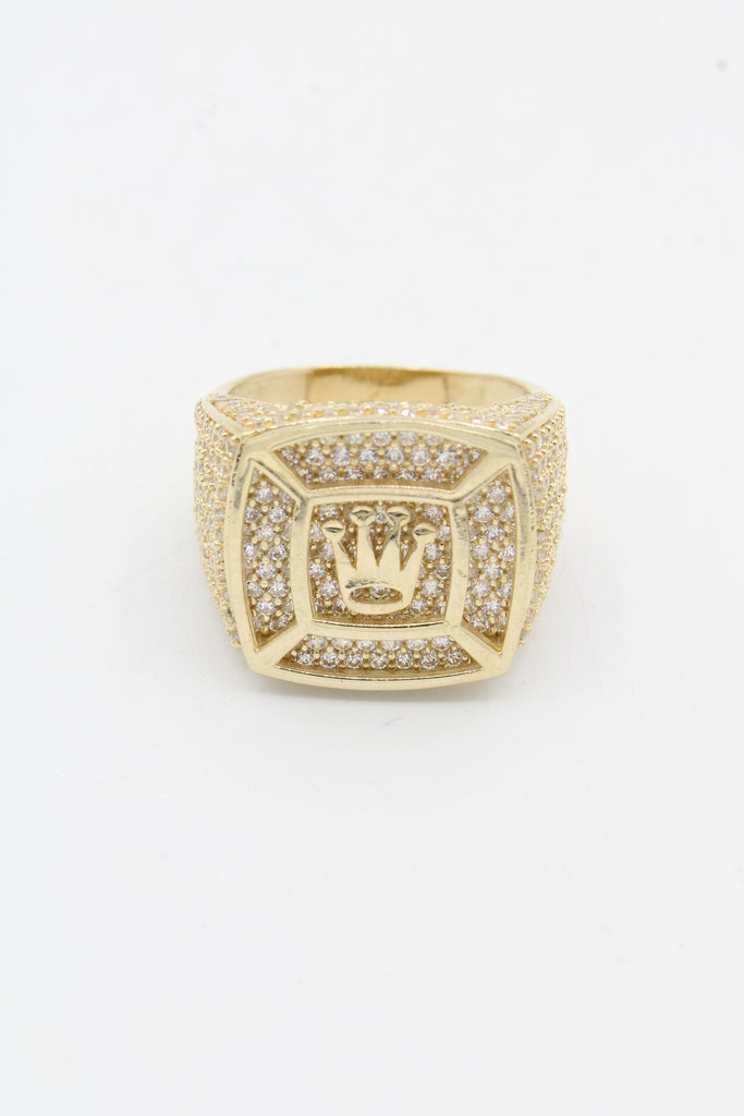 *NEW* 14k Crown CZ Men's Ring JTJ™ - Javierthejeweler