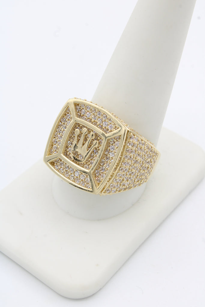 *NEW* 14k Crown CZ Men's Ring JTJ™ - Javierthejeweler