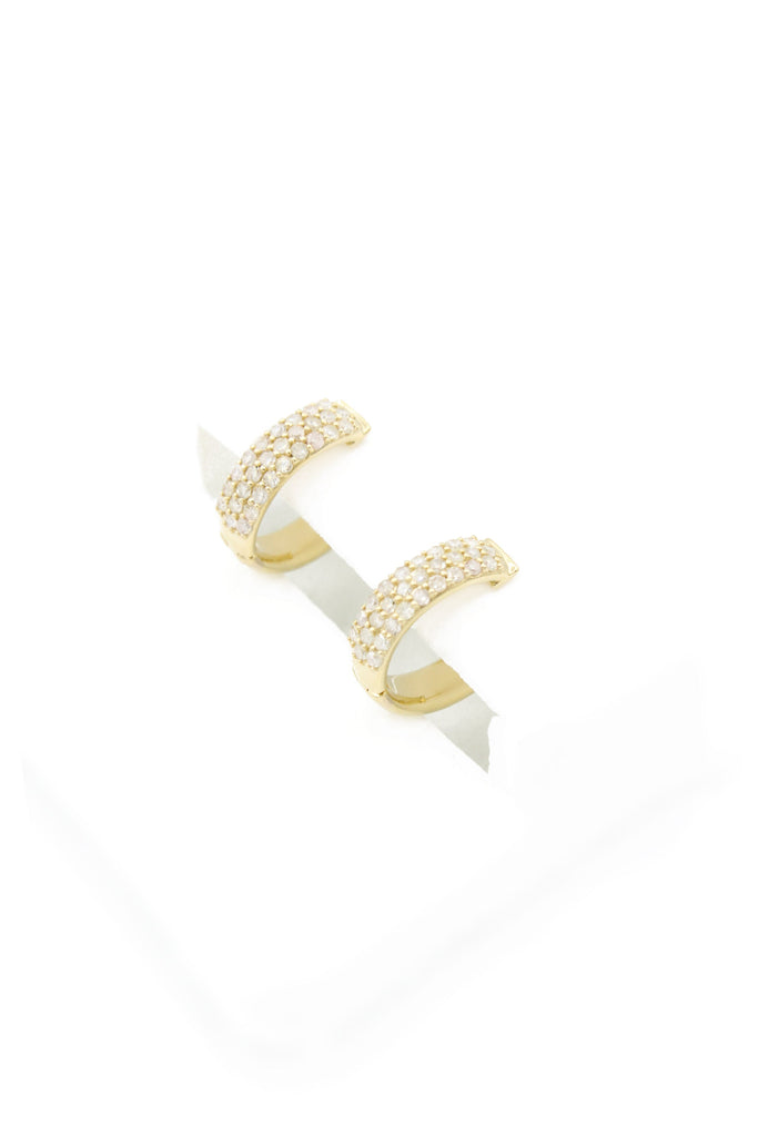 *NEW* 14K 💎💎 (VS) Hoop Diamonds Earrings JTJ™ - Javierthejeweler