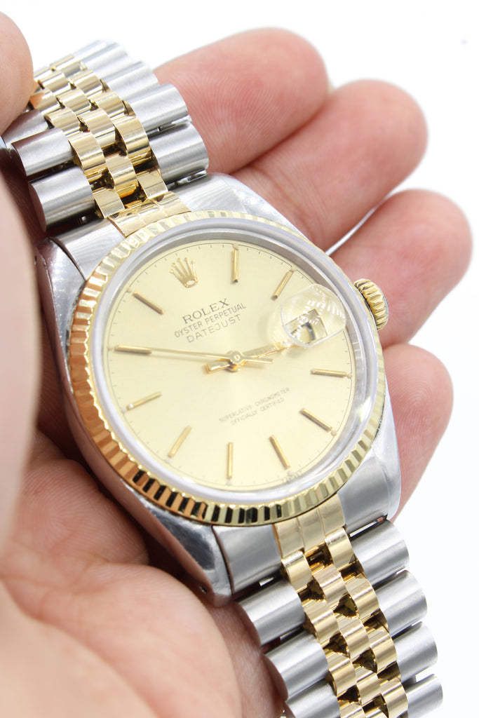 *NEW* Rolex Datejust Two Tone 36MM 🔥 JTJ™ - Javierthejeweler