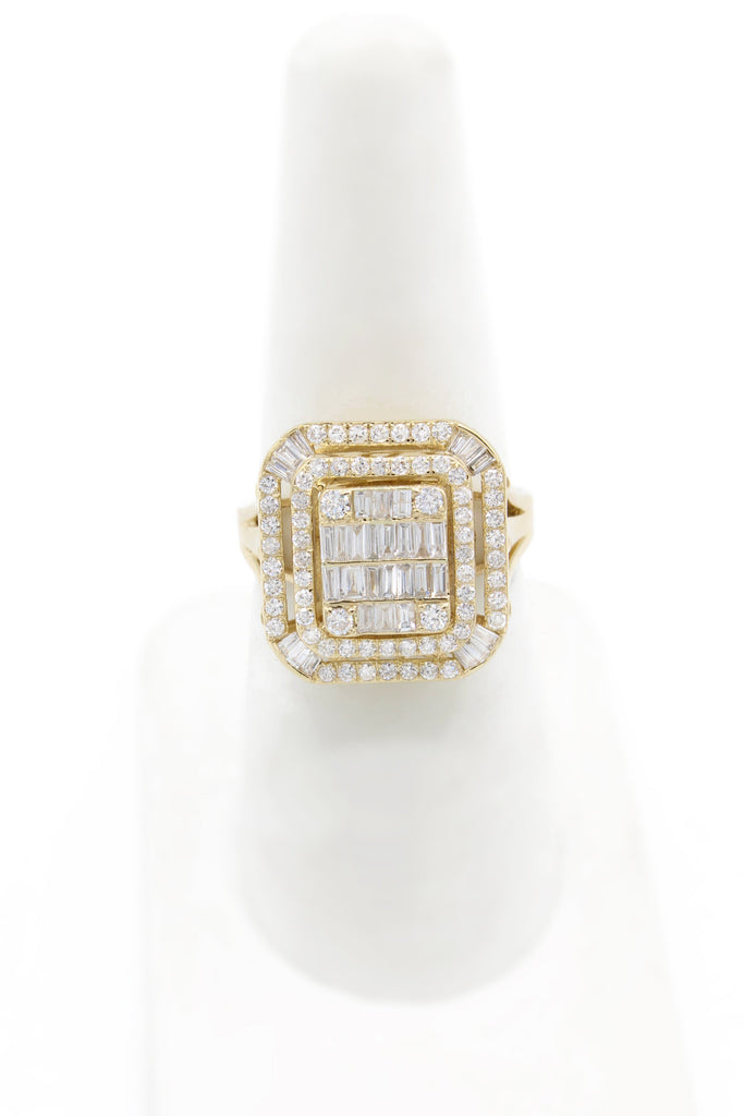 *NEW* 14K Women Square Diamond Ring (L) 💎 JTJ™ - Javierthejeweler