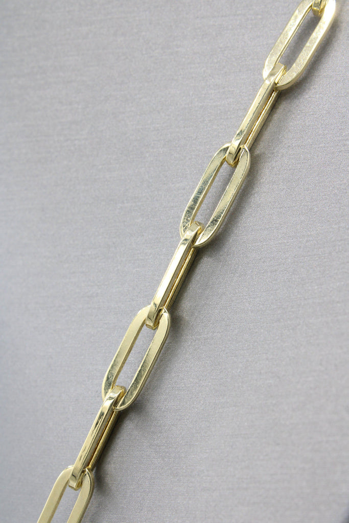 *NEW* 14K Paper Clip Necklace (22” Inches) JTJ™ - - Javierthejeweler
