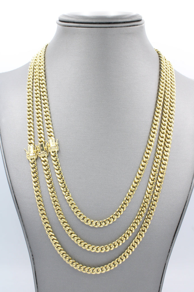 *NEW* 14K Miami Hollow Cuban Chain (22” Inches - 5.7 MM) JTJ™ - Javierthejeweler