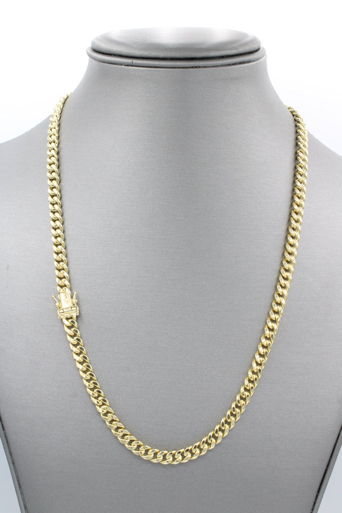 *NEW* 14K Miami Hollow Cuban Chain (20” Inches - 5.7 MM) JTJ™ - Javierthejeweler