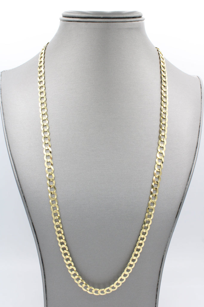 *NEW* 14k Solid Cuban Chain (7mm - 26" Inches) JTJ™ - - Javierthejeweler