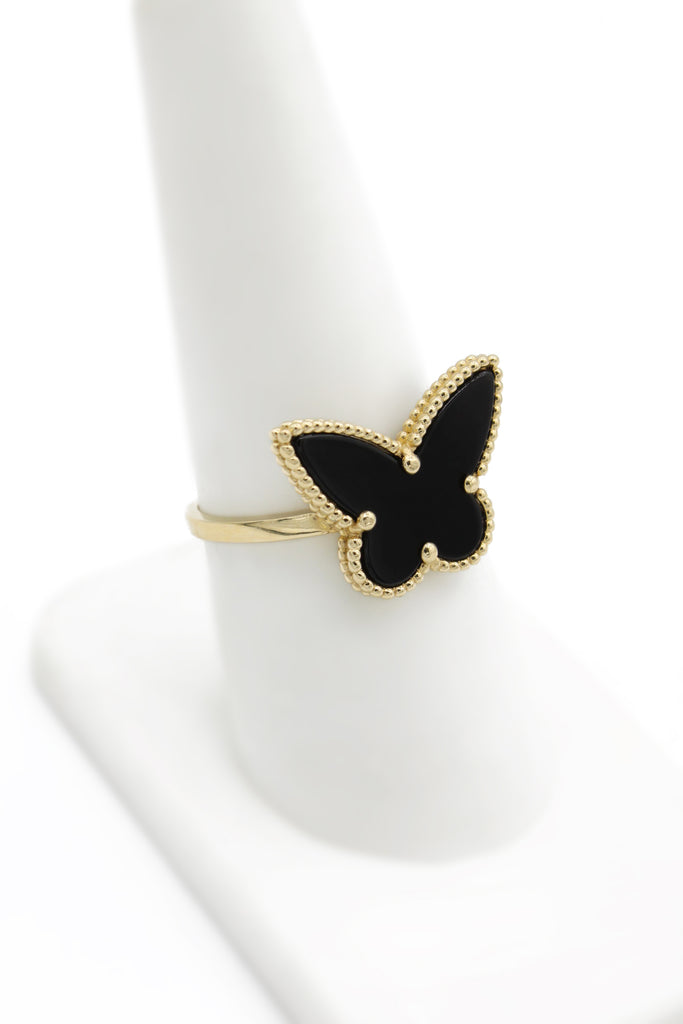 *NEW* 14k Women’s Ring Butterfly (Black) JTJ™ - Javierthejeweler