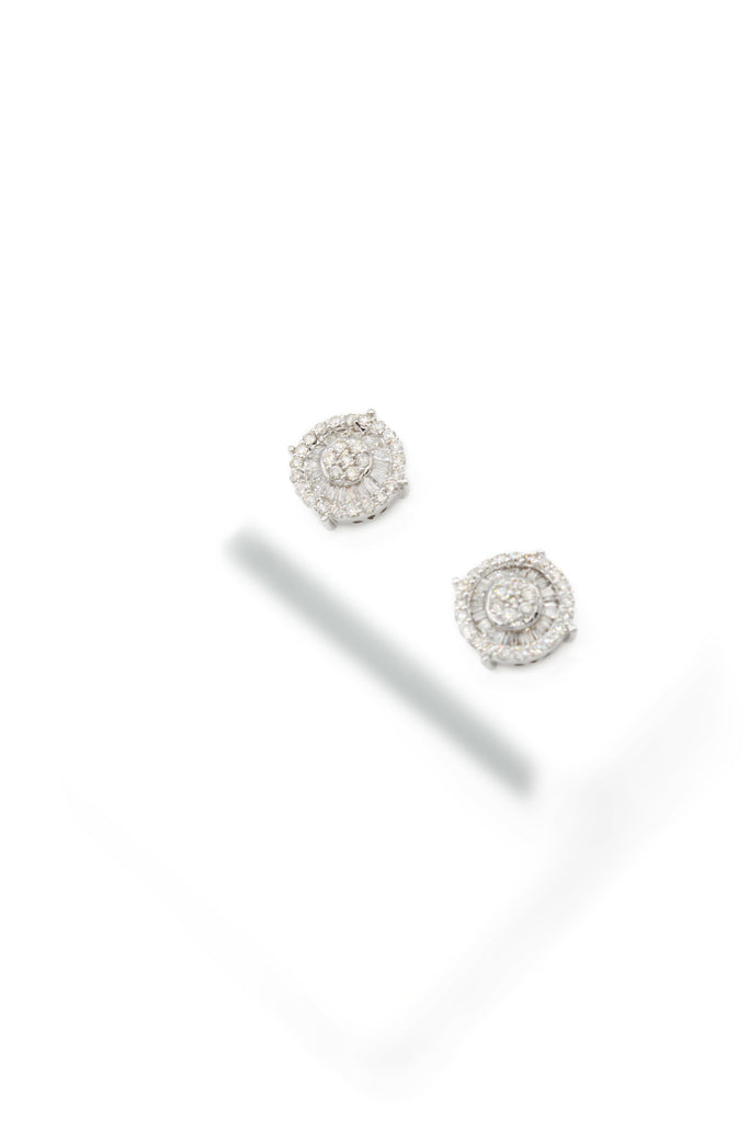 *NEW* 14k White Round Diamonds 💎 VS Earrings JTJ™ - - Javierthejeweler