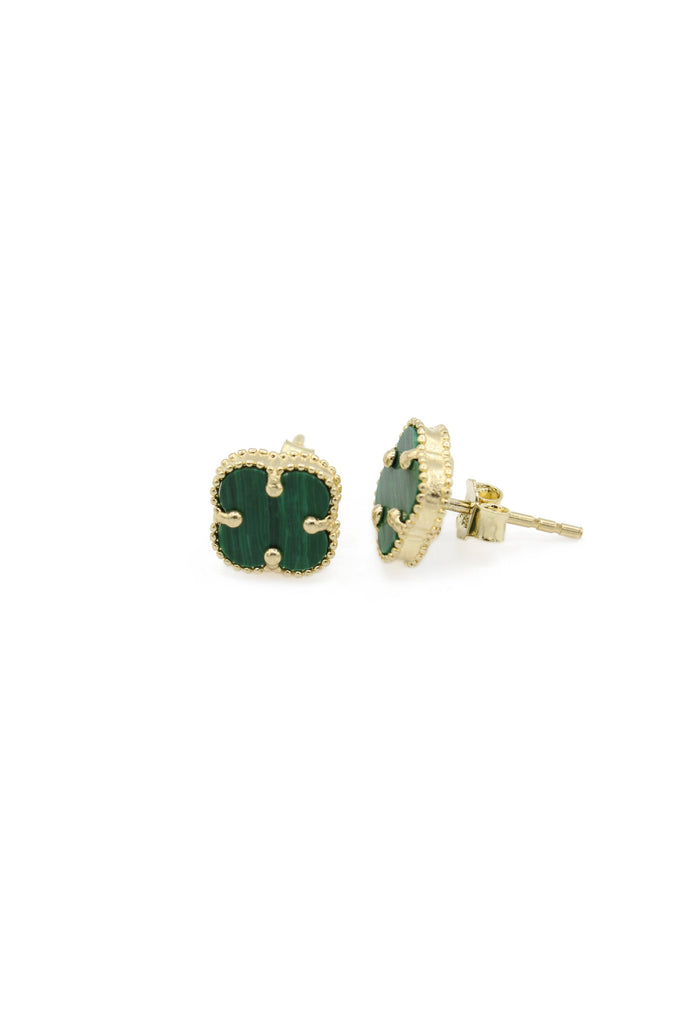 *NEW* 14K Green Clover Earrings (S) JTJ™ - Javierthejeweler