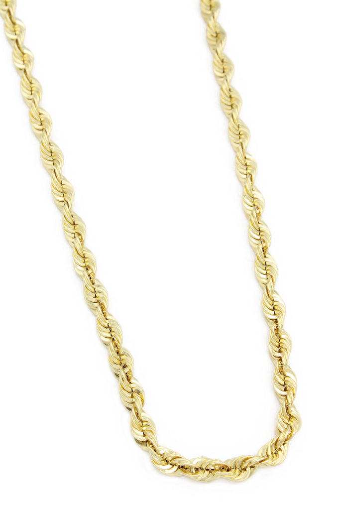 *NEW* 14k Hollow Rope Chain (7MM / 24” Inches) JTJ™ - Javierthejeweler