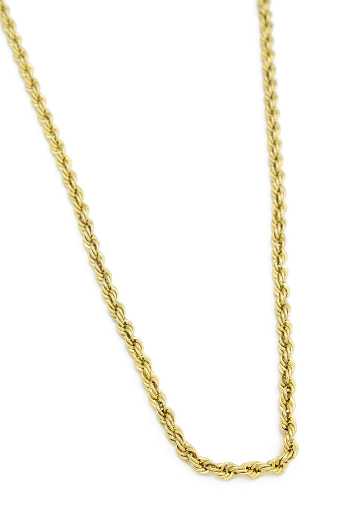 *NEW* 14k Hollow Rope Chain (4.3MM / 26” Inches) JTJ™ - Javierthejeweler