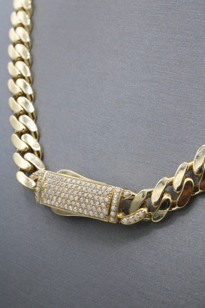 *NEW* 14k ITTALLO🇮🇹 Hollow Cuban Choker (9MM / 16" Inches) JTJ™ - Javierthejeweler