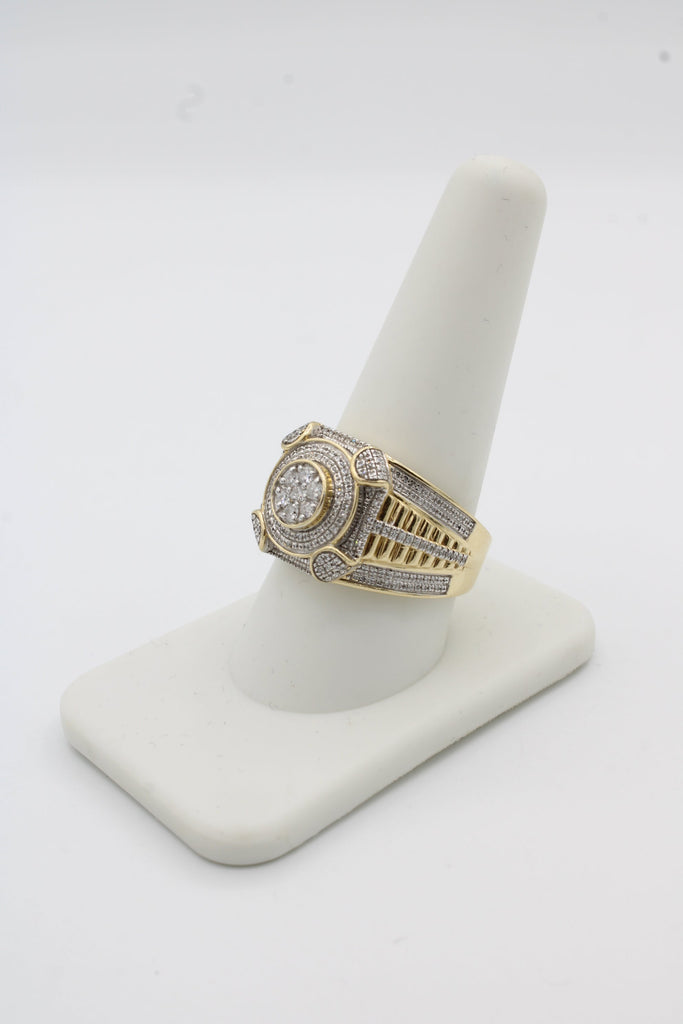 *NEW* 14K Circle Diamond Ring 💎 JTJ™ - Javierthejeweler
