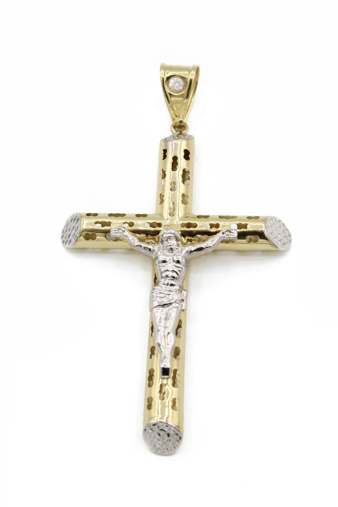 *NEW* 14K Cross Jesus Pendant - JTJ™ - Javierthejeweler