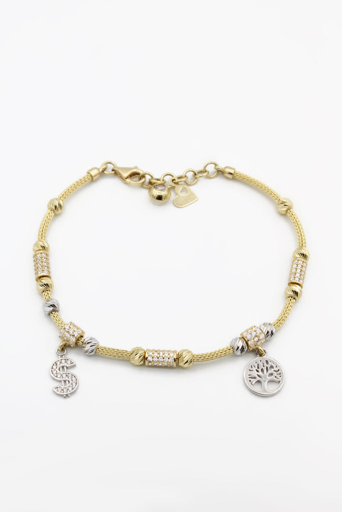 *NEW* 💰14k Charm Bracelet 🌳JTJ™ - Javierthejeweler