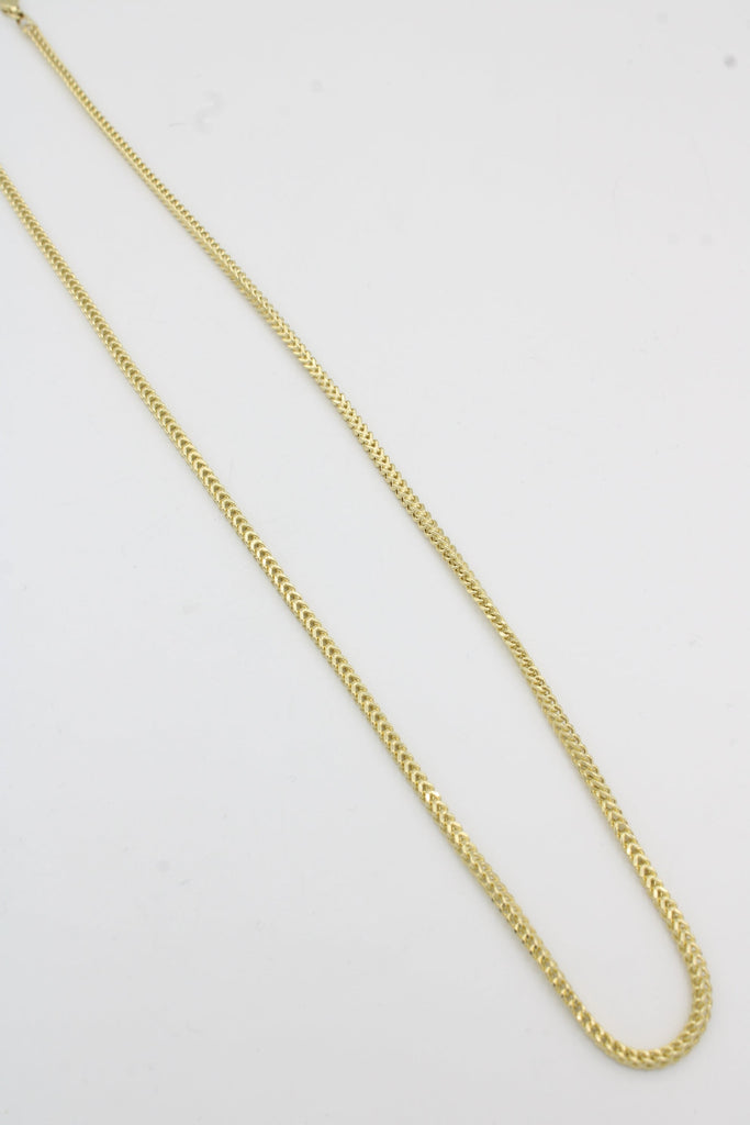 *NEW* 14K Hollow Franco Chain (2.3MM - 24” inches) JTJ™- - Javierthejeweler