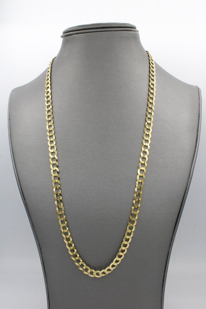 *NEW* 14K Solid Cuban Chain (7MM- 24” Inches) JTJ™ - Javierthejeweler