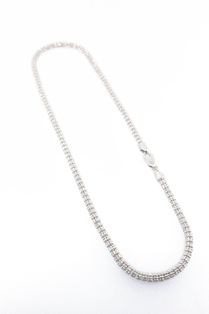 *NEW* 14k Gold Moon Iced Chain (18” Inches - 4.5 MM) - JTJ™ - Javierthejeweler