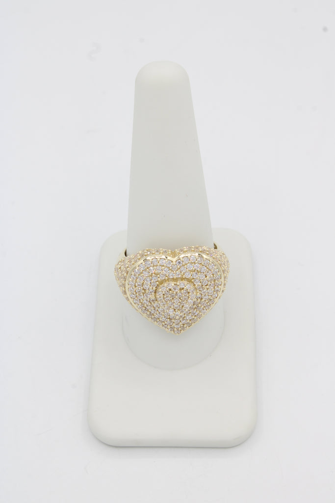 *NEW* 14K Cz Heart Ring (M) JTJ™ - - Javierthejeweler